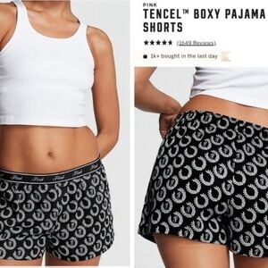 New PINK Logo Sleep Shorts